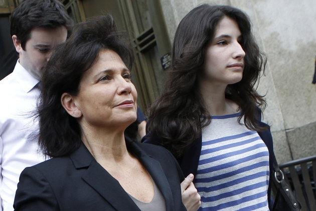 Anne Sinclair and DSK's daughter Camille Strauss-Kahn
